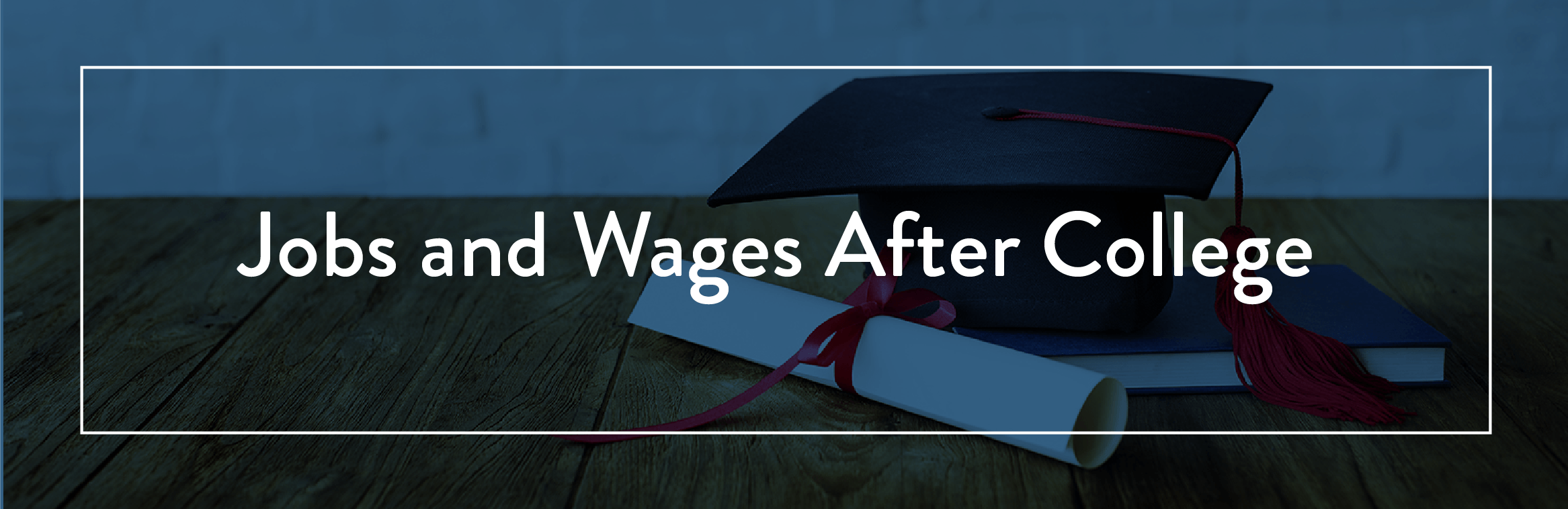 Jobs and wages after college